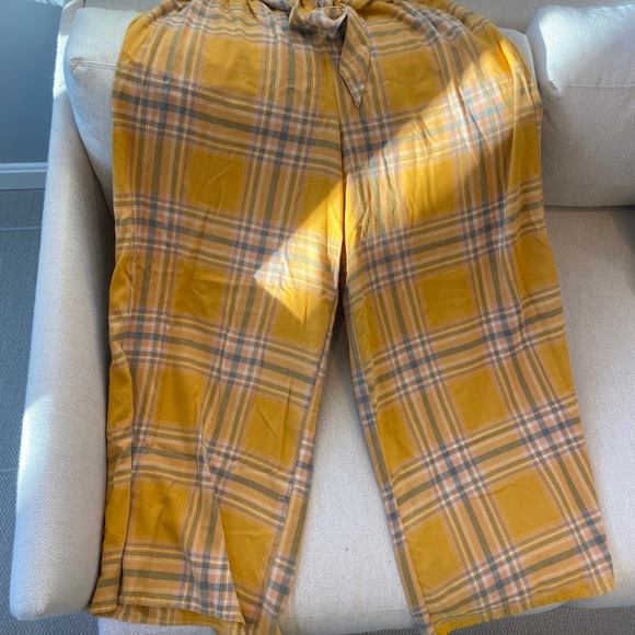 Wide leg plaid pants - Picture 2 of 2